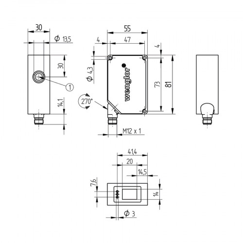 UMS123U035 Distance Sensor