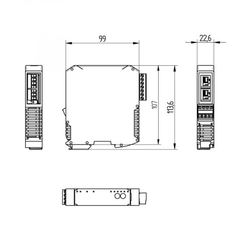 EPGG001 Fieldbus Gateway RS-232 to PROFINET