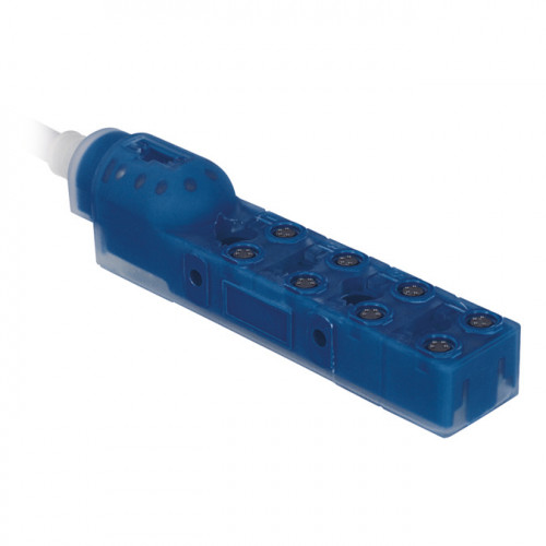 ZAA07R502 Connection Box for M8 × 1; 4-pin; 8 Ports