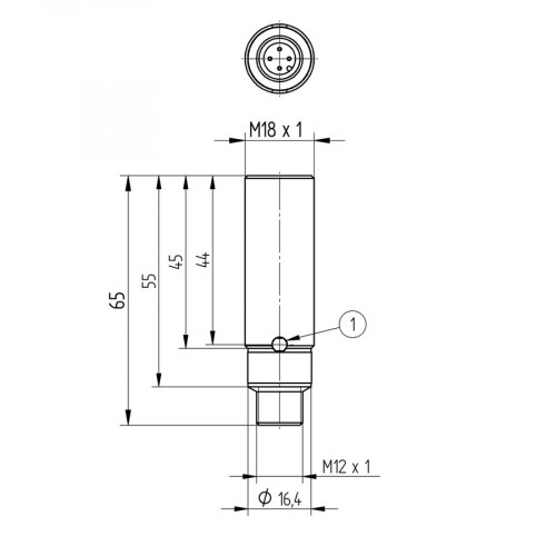 IW045CM65MG3 Inductive Sensor with Analog Output