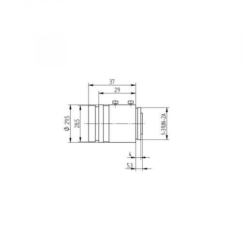 LAC9-14-K01 Lens for weQube with C mount