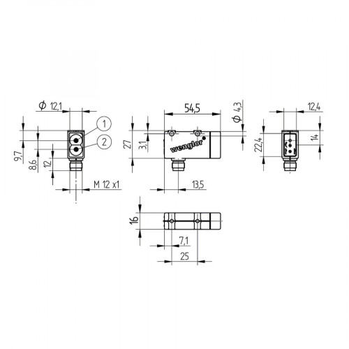 YM24PAH2ANZ Contrast Sensor