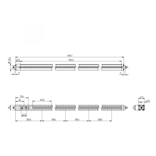 SB4-30IS090C1 Safety Light Array Body Protection