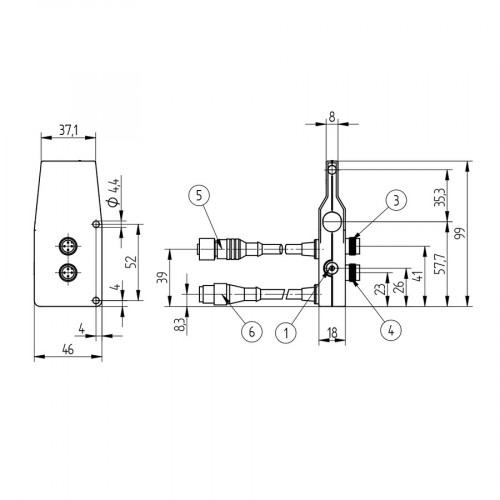 OPT339-P06 Logic Unit for Roller Conveyor Systems