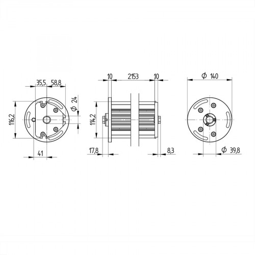 Z2SM003 Protection Column for Muting