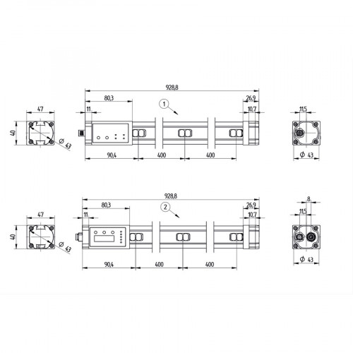 SEFB413 Safety Light Array Body Protection