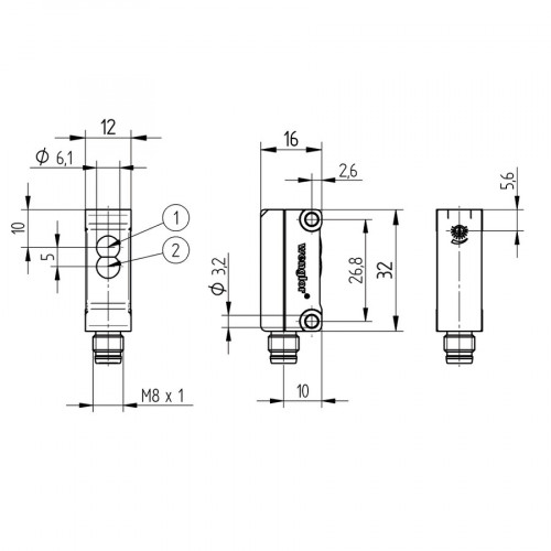 LK89ND8 Retro-Reflex Sensor Universal