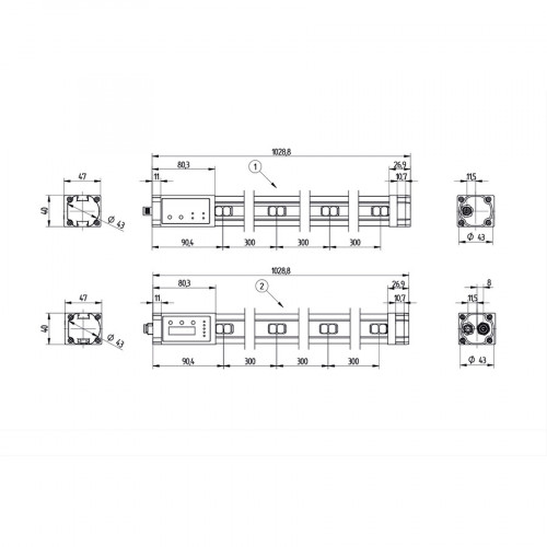 SEFB414 Safety Light Array Body Protection