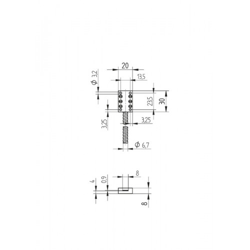 111-332-304 Glass Fiber-Optic Cable Reflex Mode