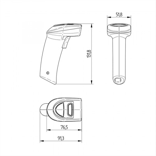 CSMH008 1D/2D Handheld Scanner
