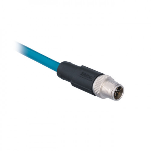 ZAS50R601 Connection Line M12 × 1; 8-pin, X-coding