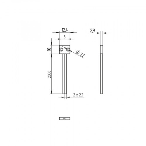K19 Plastic Fiber-Optic Cable Reflex Mode