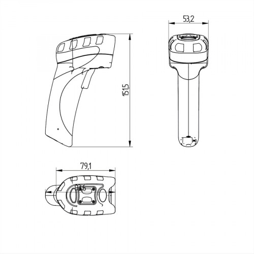 CSHH001 1D/2D Handheld Scanner