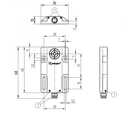I1DH006 Inductive Sensor with Increased Switching Distance