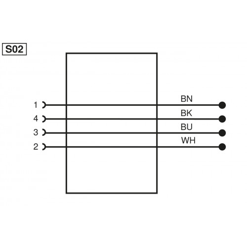 S29-5M Connection Line M12 × 1; 4-pin