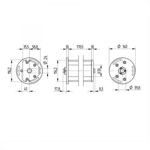 Z2SU002 Protection Column with deflection mirror