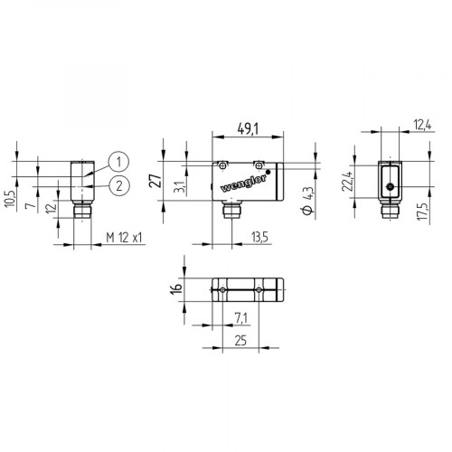 TM55PCT2 Reflex Sensor Energetic