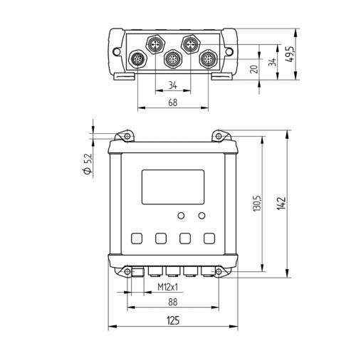 AW02 Analog Evaluation Unit Menu Driven