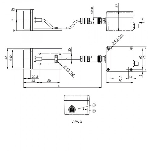 INTT103 Inductive Sensor for Extreme Temperature Ranges
