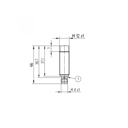 IB060NM46VB8 Inductive Sensor with Standard Switching Distances
