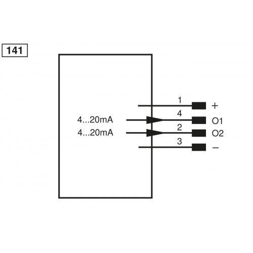 FXFF114 Flow Sensor 2 × Analog Output