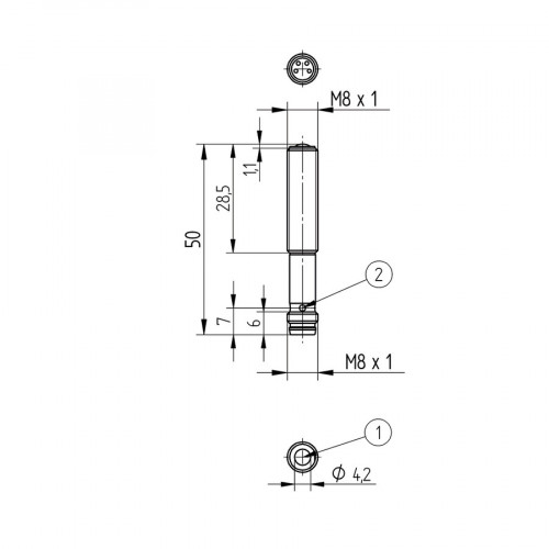 EB77VB7 Through-Beam Sensor