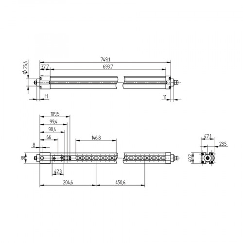 SB4-50IE050C1 Safety Light Array Body Protection
