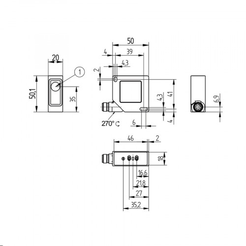 WP04PAT80 Print Mark Reader