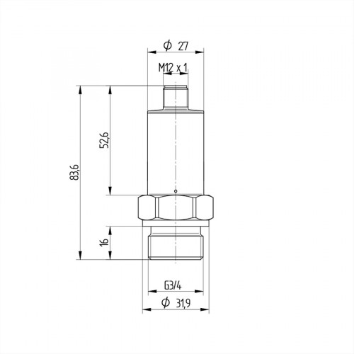 FXGQ001 Pressure Sensor with IO-Link