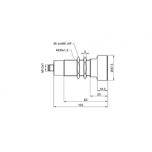 mic-340/D/M Ultrazvukový snímač